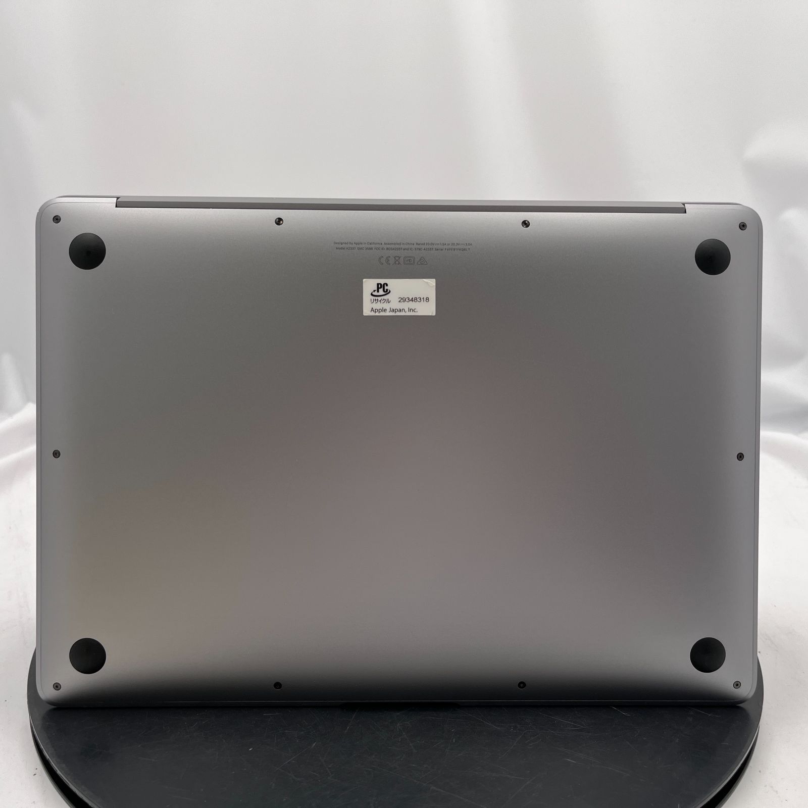 Apple M1 MacBook Air 13 インチ スペースグレー　中古 ☆起動×☆Apple MacBook Air M1, 13-inch, 2020 スペースグレイ