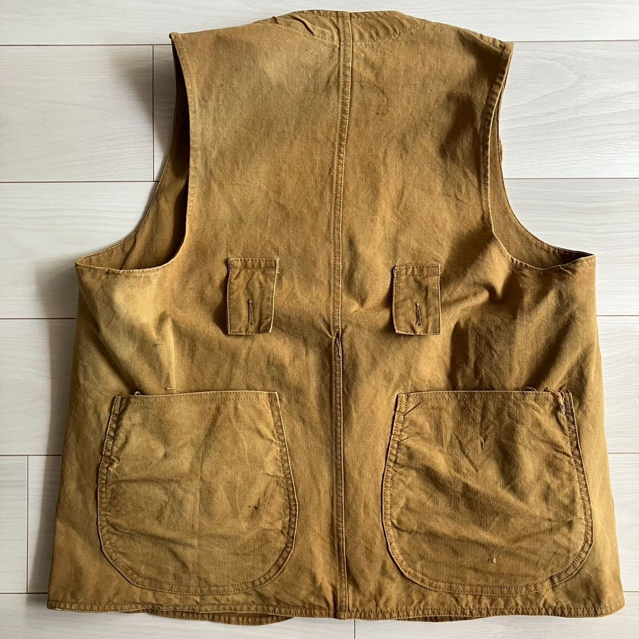 LLBean エルエルビーン ハーフムーン ビンテージベスト ハンティングベスト MINT] 60's 