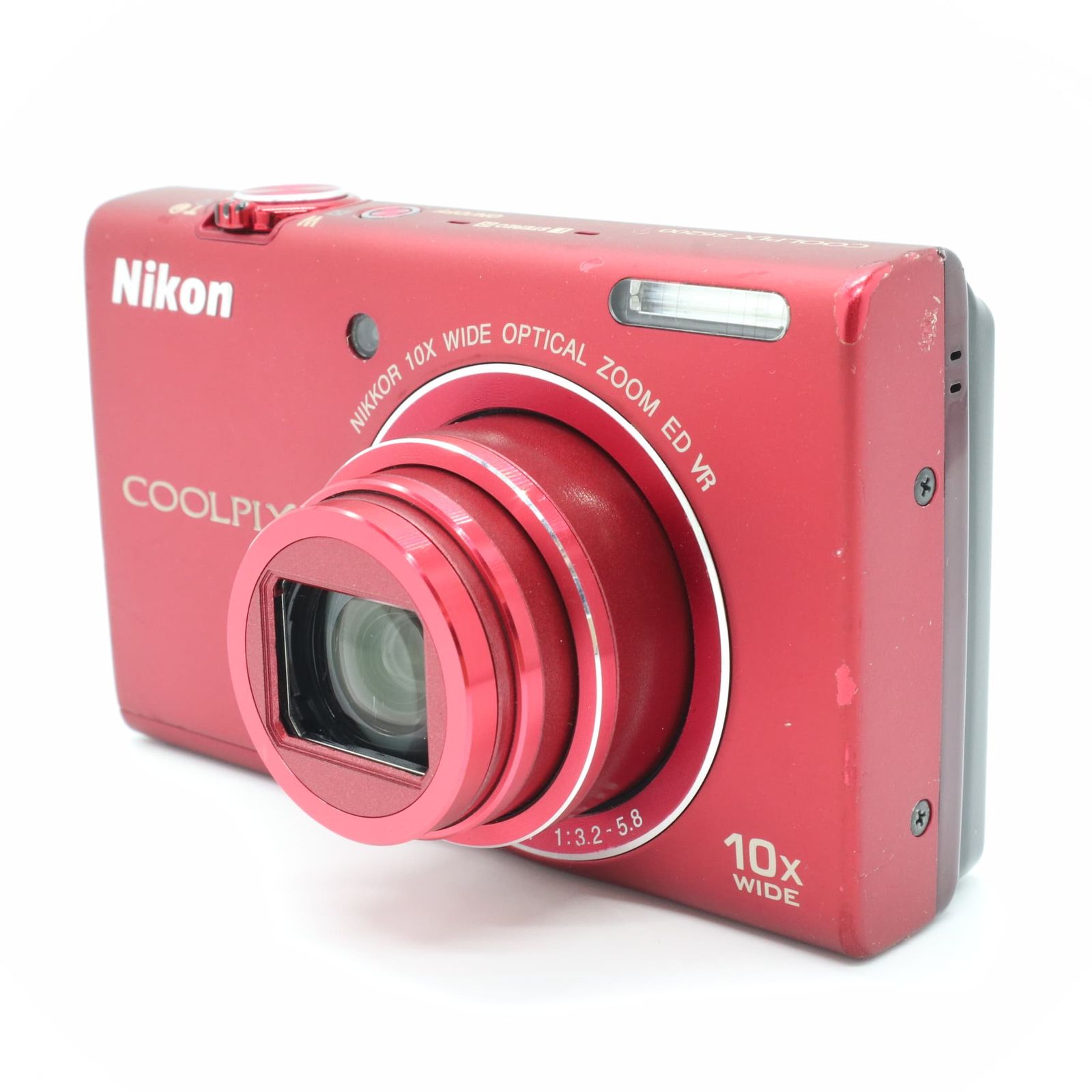 訳あり コンパクトデジタルカメラ NIKON COOLPIX S6200 ブリリアント 