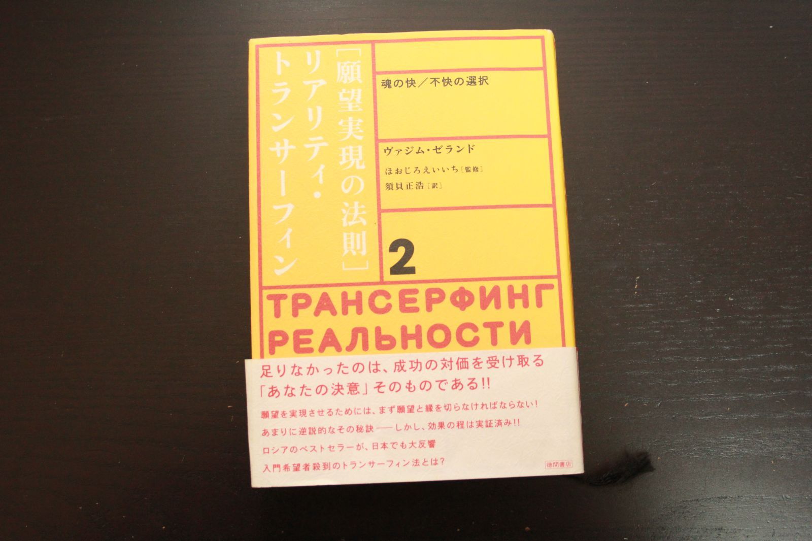 願望実現の法則 : リアリティ・トランサーフィン2 : 魂の快/不快の選択