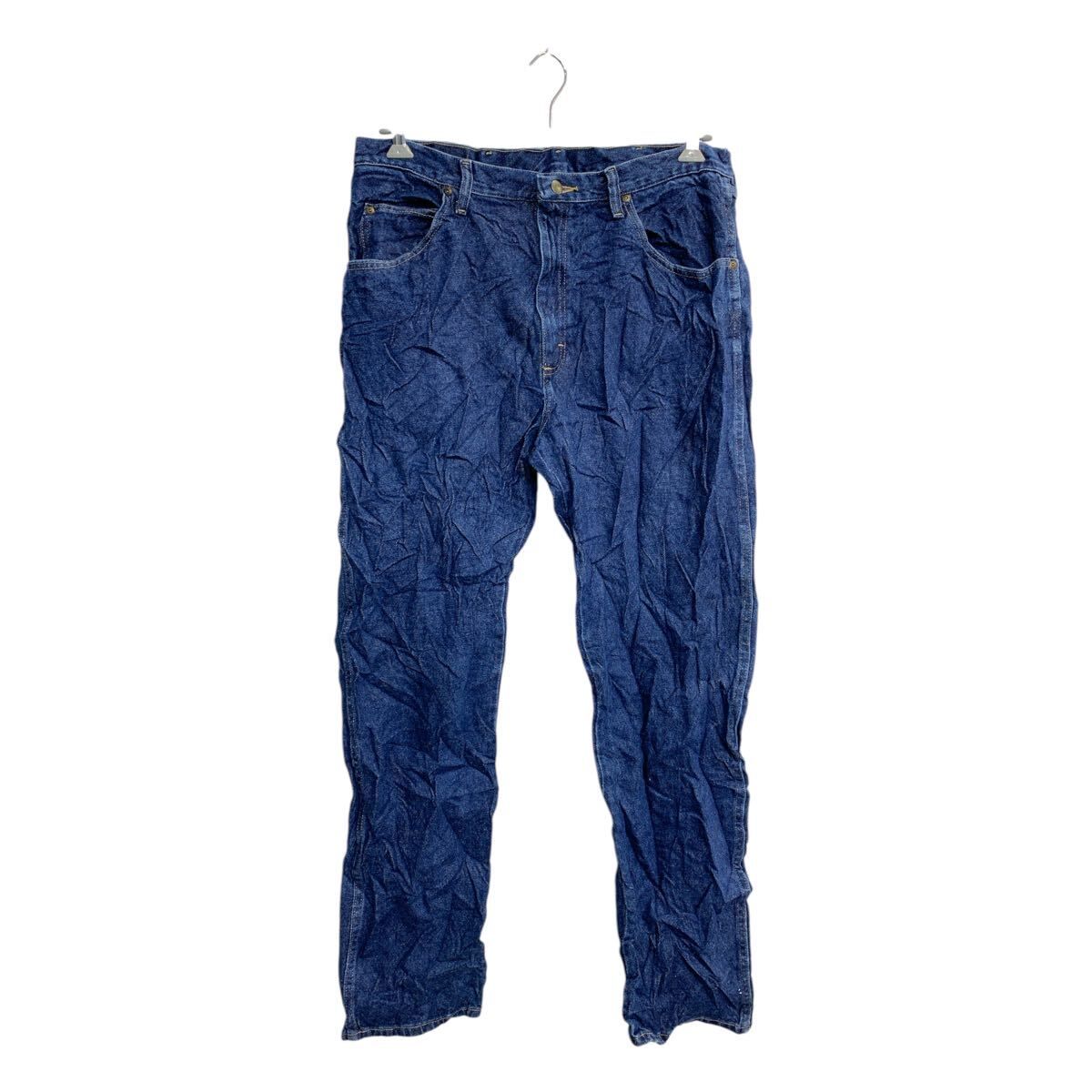 Wrangler デニムパンツ W36 ラングラー レギュラーフィット ビッグサイズ インディゴ コットン メキシコ製 古着卸 アメリカ仕入 2501-581