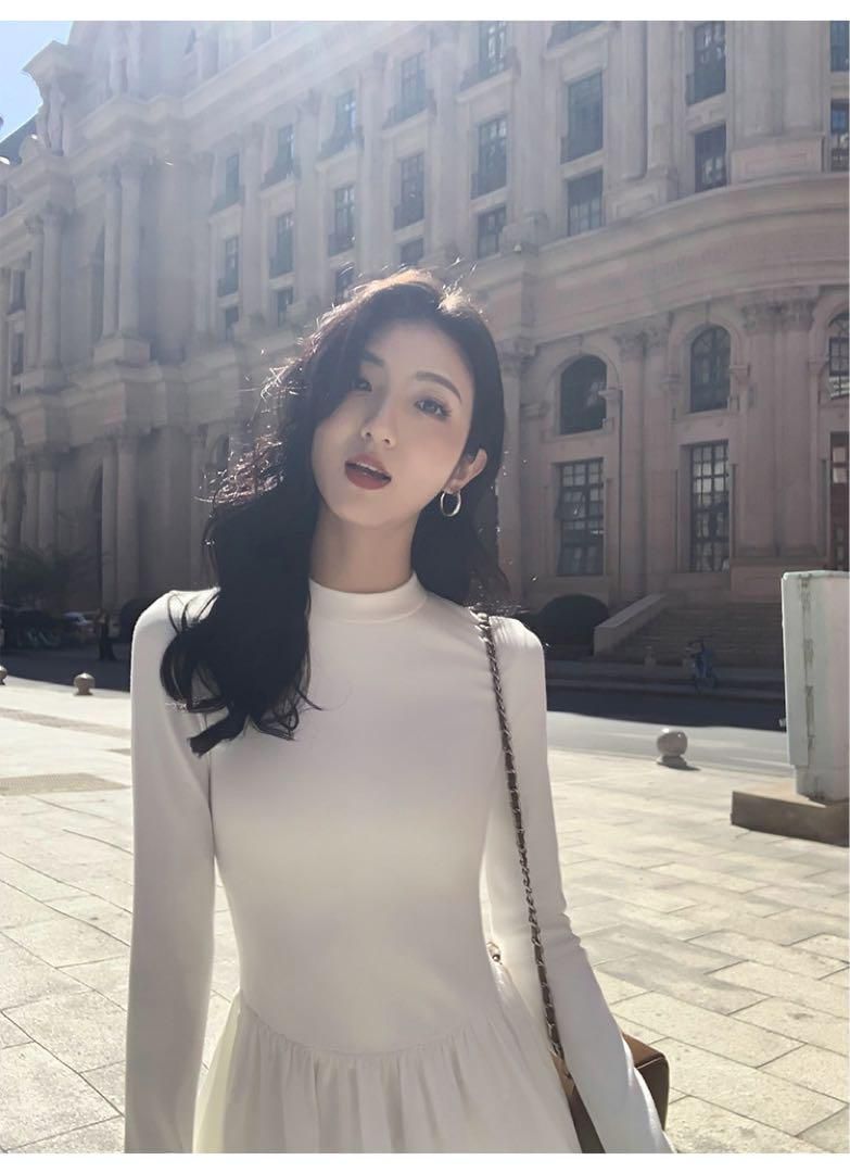 春ミニワンピース フ