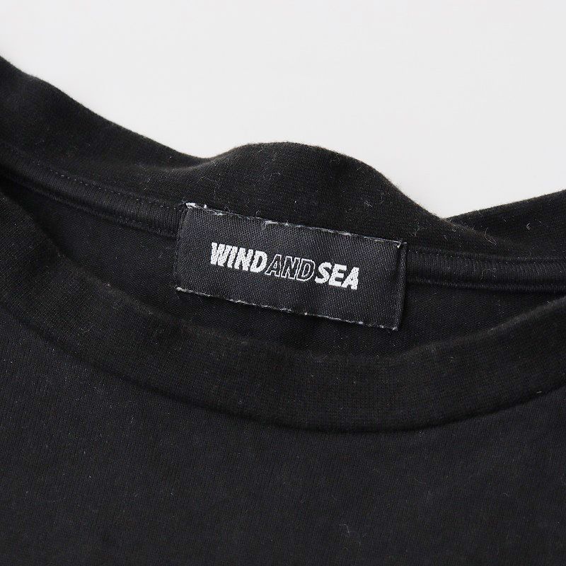 2021SS ウィンダンシー WIND AND SEA Bklyn-L/S Tee S/ブラック ブルックリン Tシャツ 長袖 ロゴ カットソー  メンズ【2400013764858】 - メルカリ