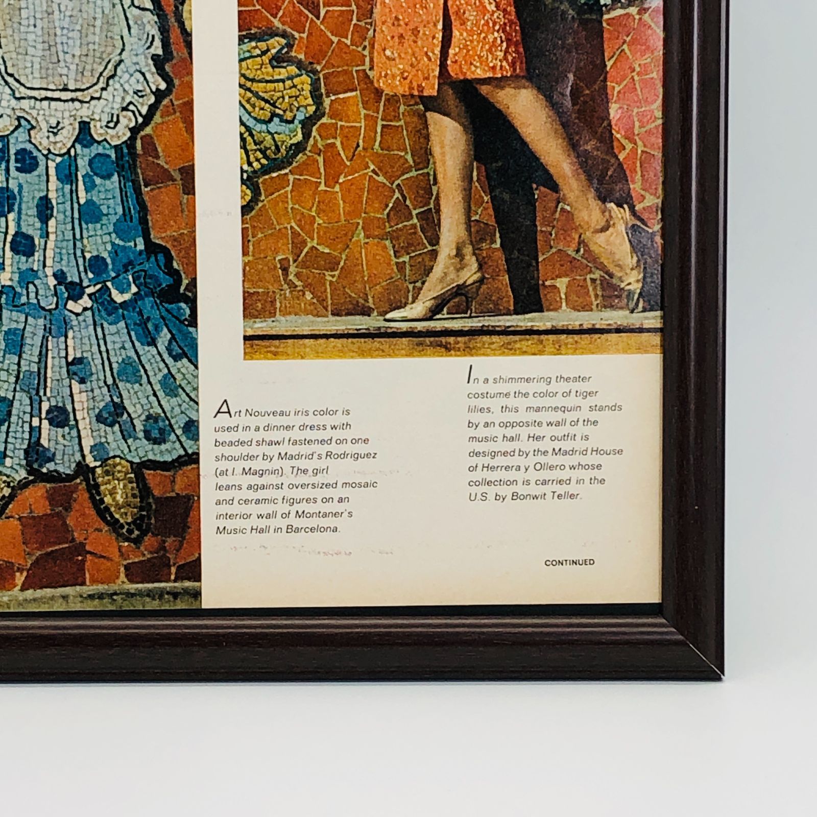 ビンテージ 広告 ポスター 『 60年代のファッション 』 1960's ※当時