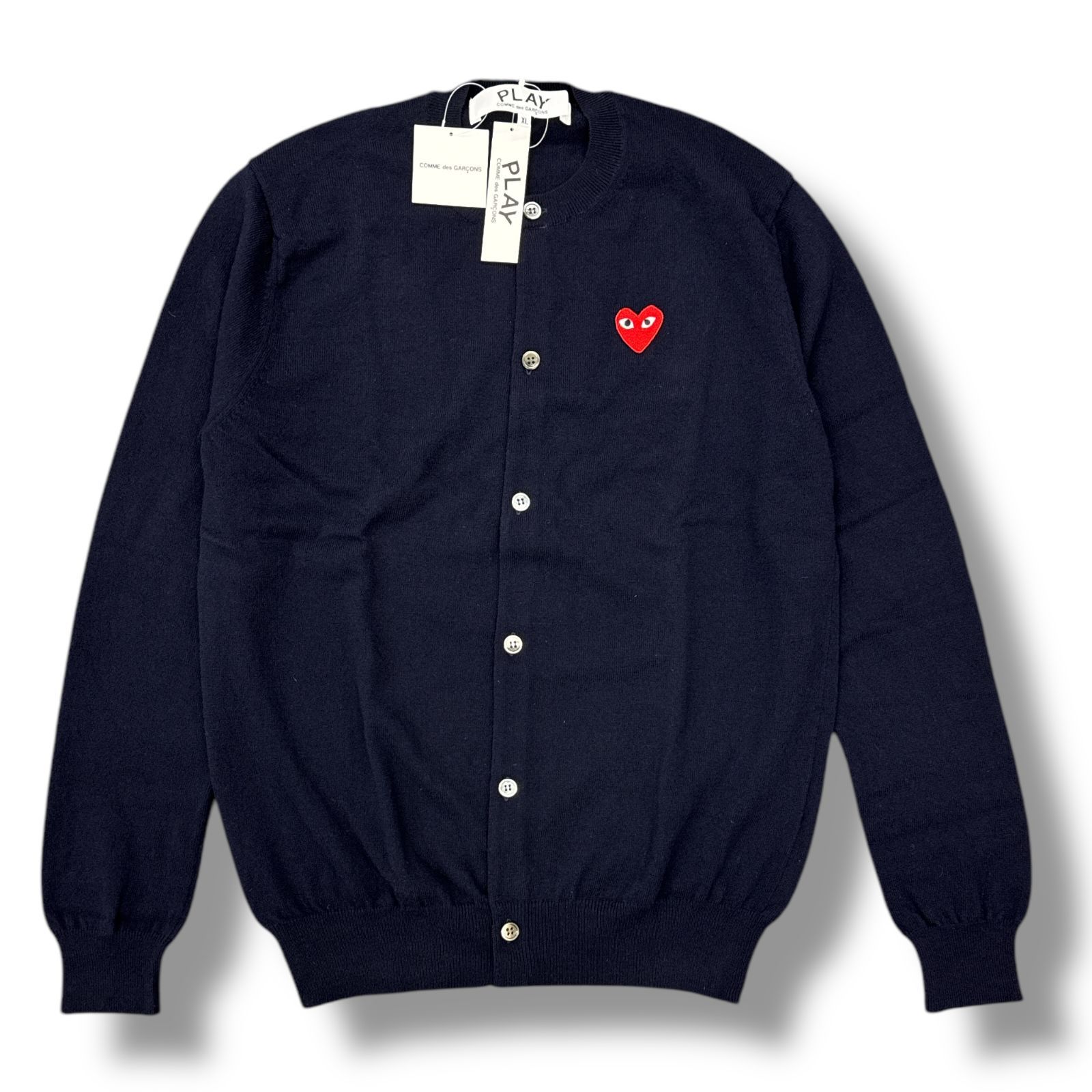 コムデギャルソン　ニットカーディガン 楽天市場】PLAY COMME des GARCONS プレイ コムデギャルソン
