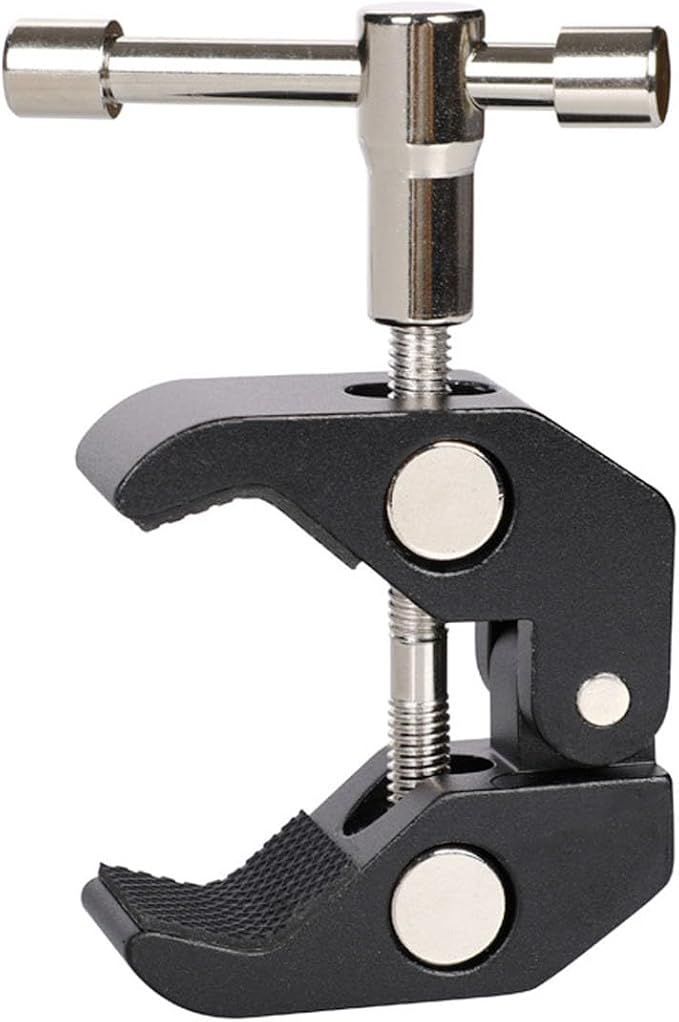 【数量限定，お得】 SZSL スーパークランプカニはさみの最大クランプ距離55 mm 1/4インチねじ穴と3/8インチねじ穴支持多用途クランプカメラアームクランプ雲台多クランプ自由クランプdiy棚フックカメラ三脚ソフ 応募券