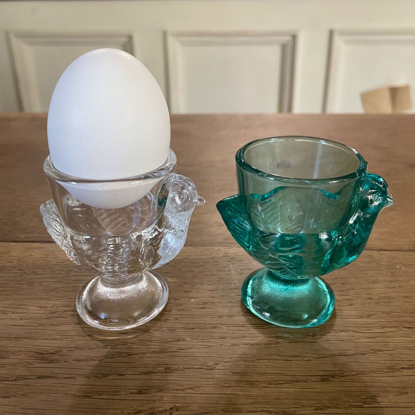 フランス アンティーク エッグスタンド2個セット