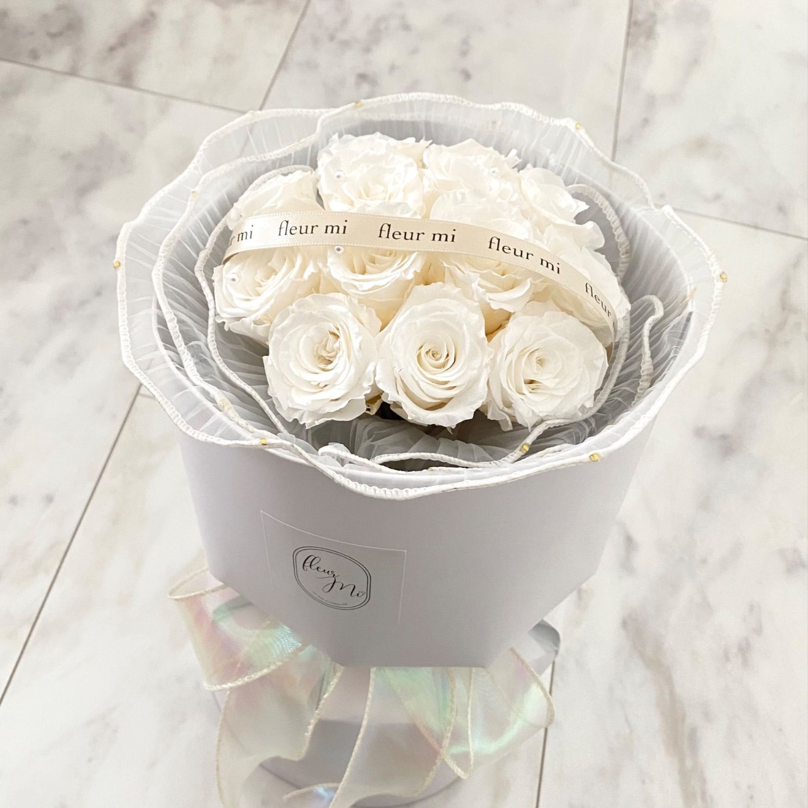 ブリザードフラワー 花束 ウエディングフォト ブライダル ワンホン