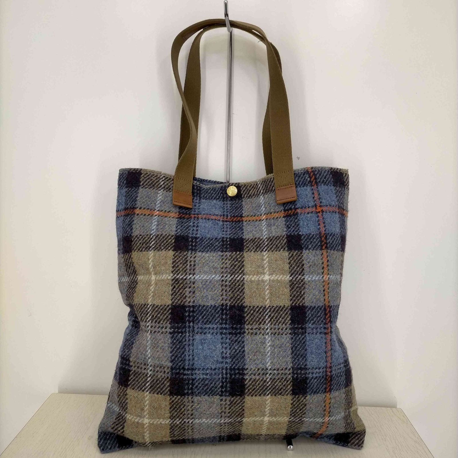 ハリスツイード Harris Tweed ×NORTH THREE QUARTER EAST チェック 