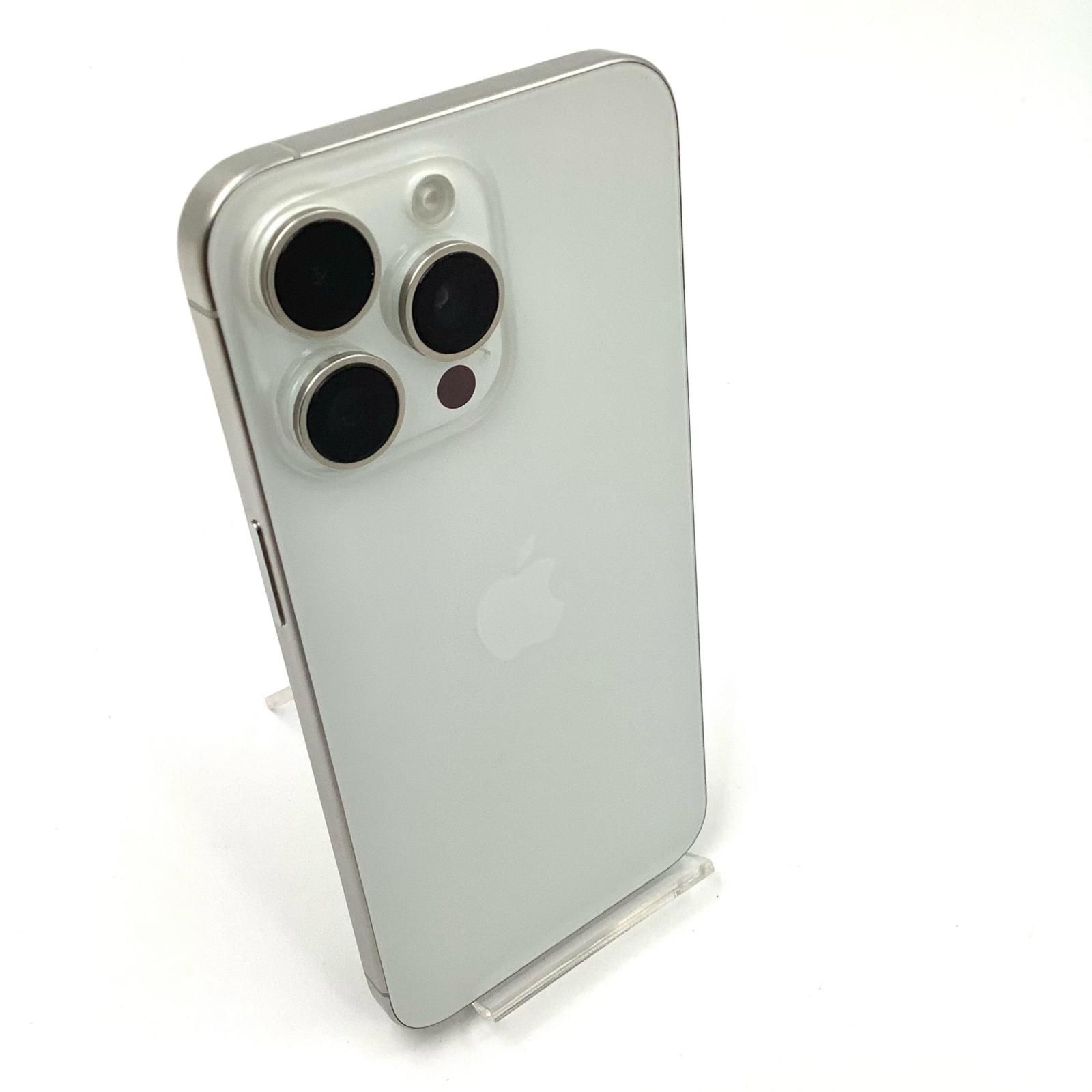 iPhone 15Pro 256GB SIMフリー ホワイトチタニウム 外傷なし iPhone 15Pro 256GB SIMフリー ホワイトチタニウム 外傷なし 美品