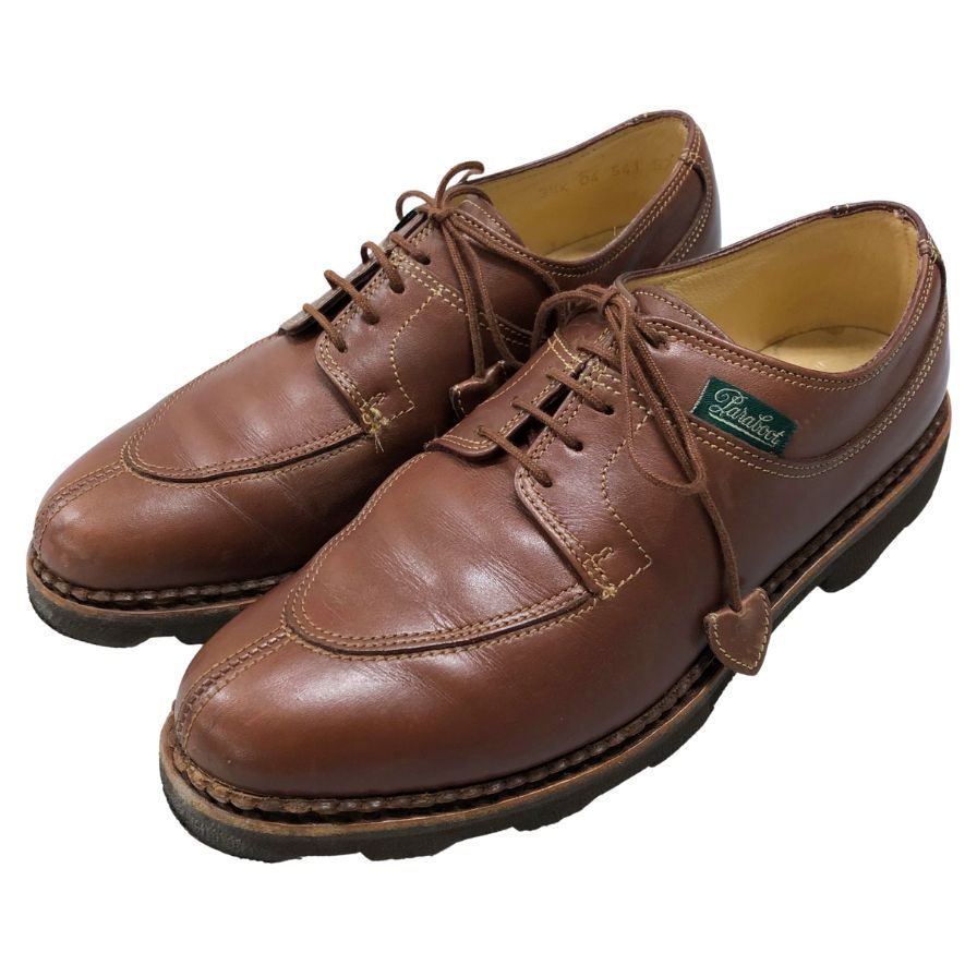 パラブーツ BERGERAC ベージュ スエードブーツ 6.5 アーペントール