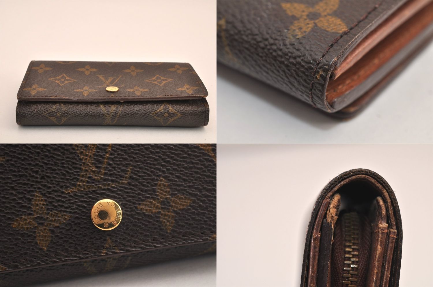 ルイ ヴィトン モノグラム ポルト モネ ビエ トレゾール 財布 LOUIS VUITTON ルイヴィトン モノグラム ポルト モネ・ビエ