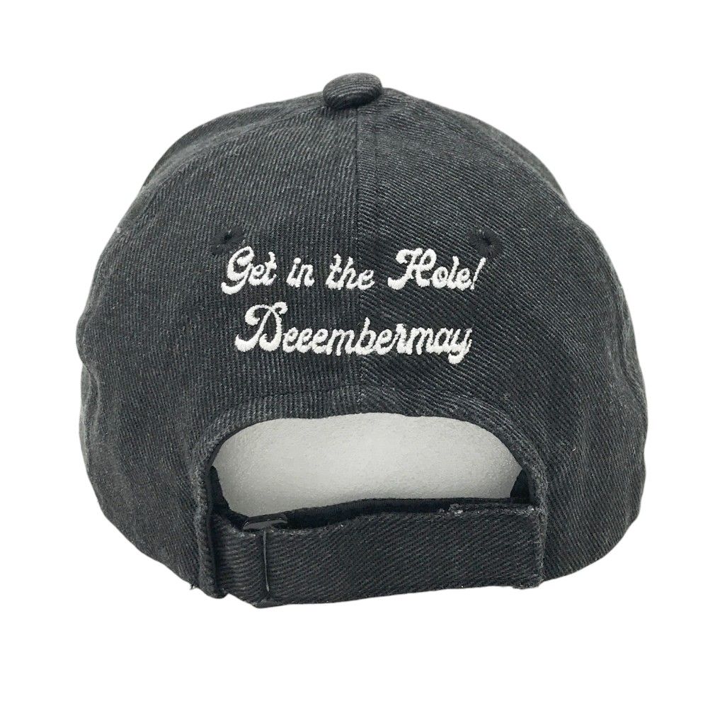 【レア！美品】ディセンバーメイ　キャップ　ゴルフ　ブラウン DECEMBERMAY ディセンバーメイ メンズ レディース Sideknit cap