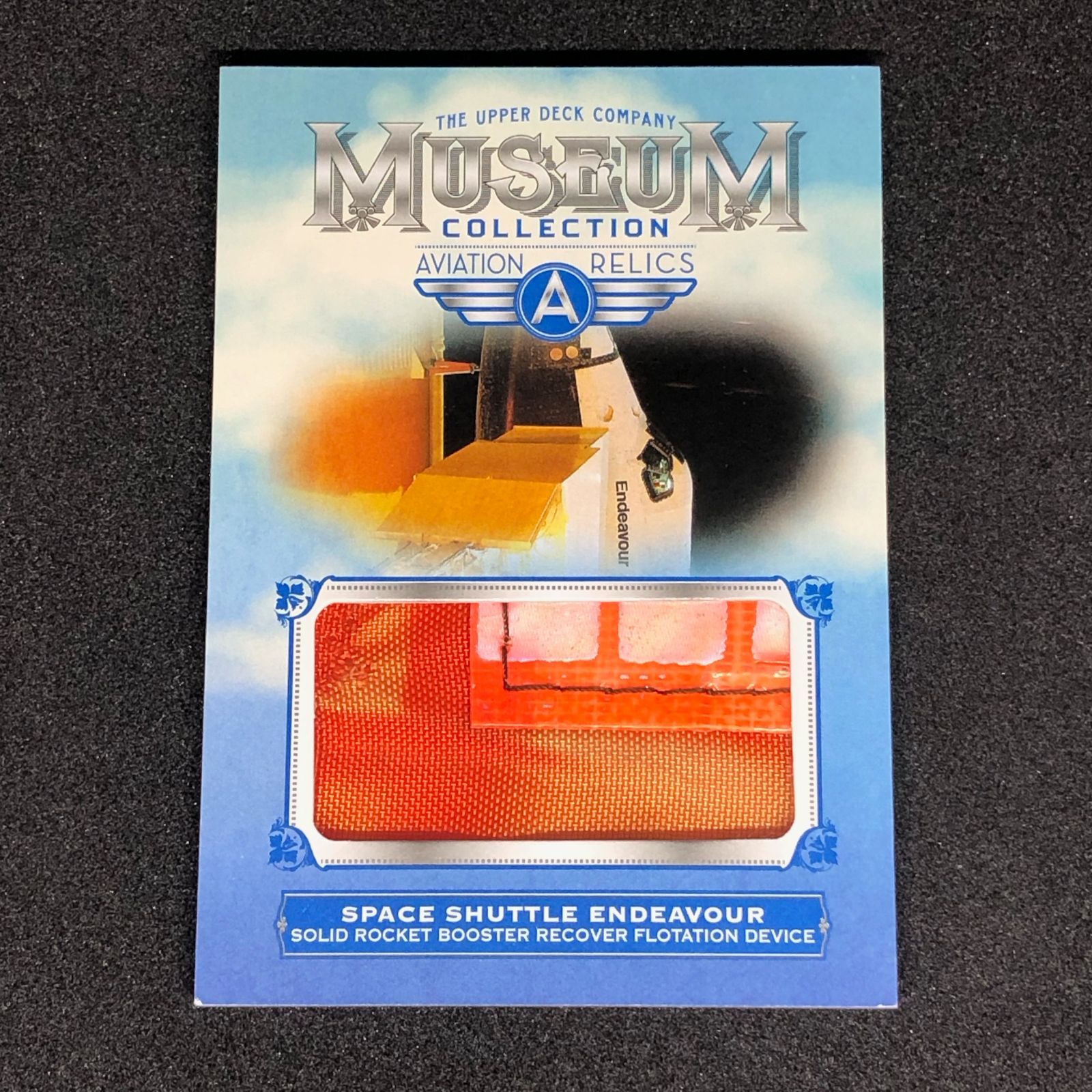 スペースシャトル エンデバー 宇宙船パーツ 2019 Upper Deck Goodwin Champions Museum Collection Aviation Relics MCA-SPE