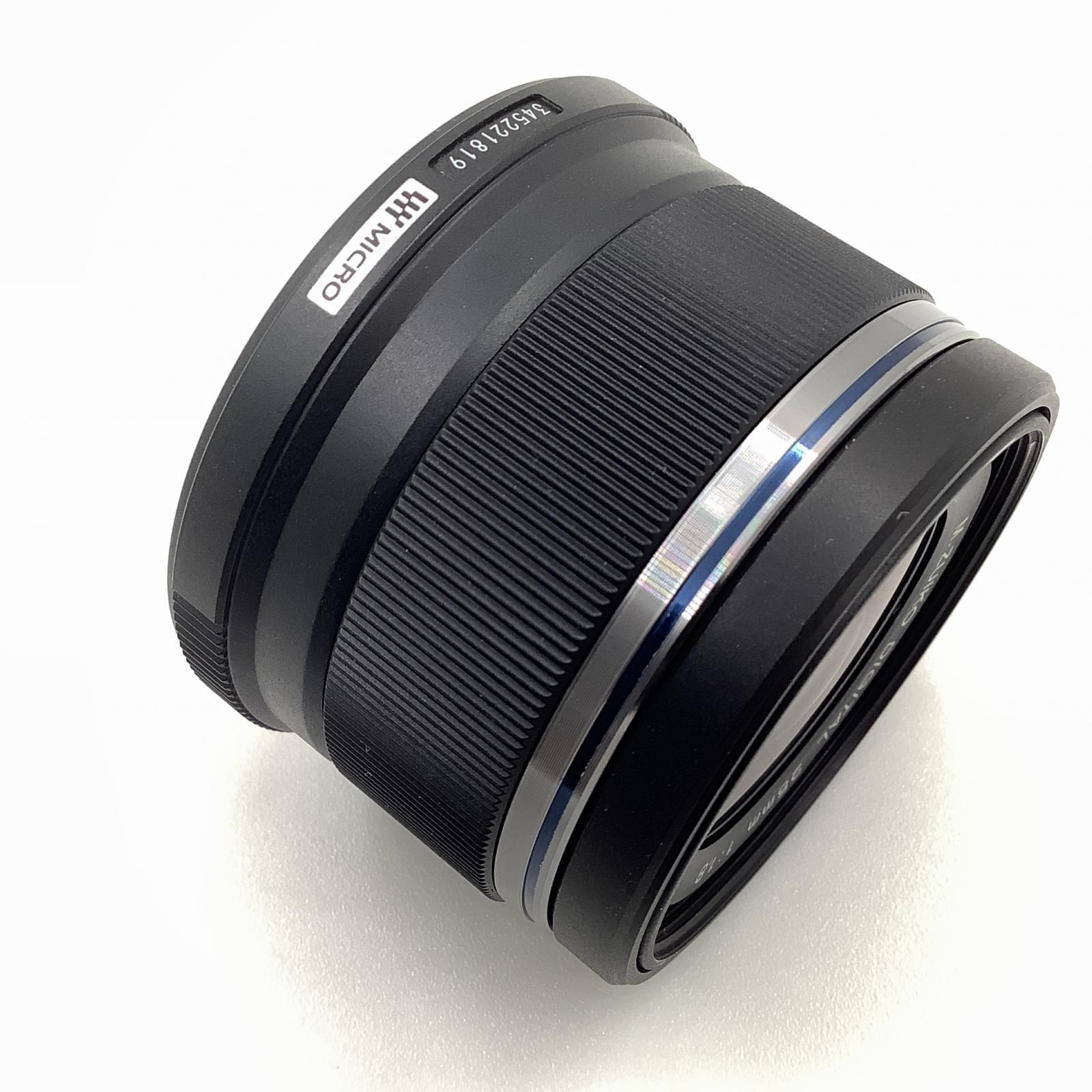 【全額返金保証】【最速発送】OLYMPUS M.ZUIKO DIGITAL 25mm F1.8 ブラック 超美品 動作確認済