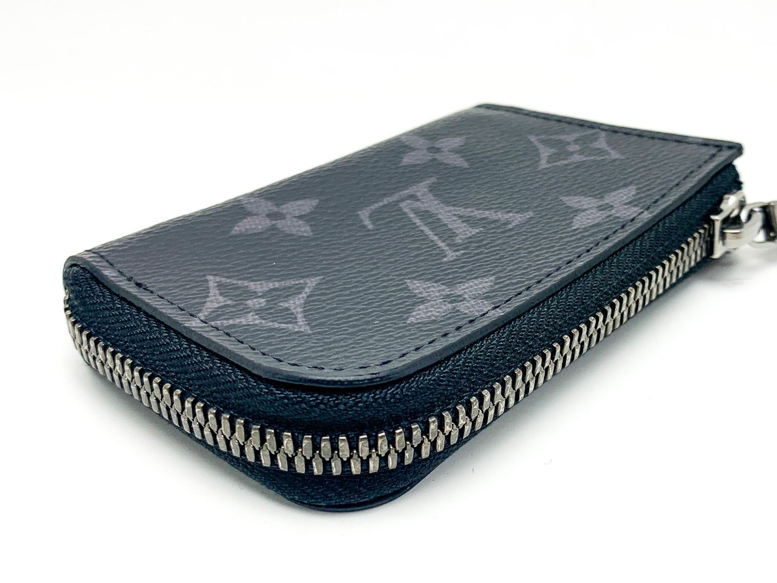 超美品》ルイヴィトン モノグラムエクリプス L字ジップ コインケース