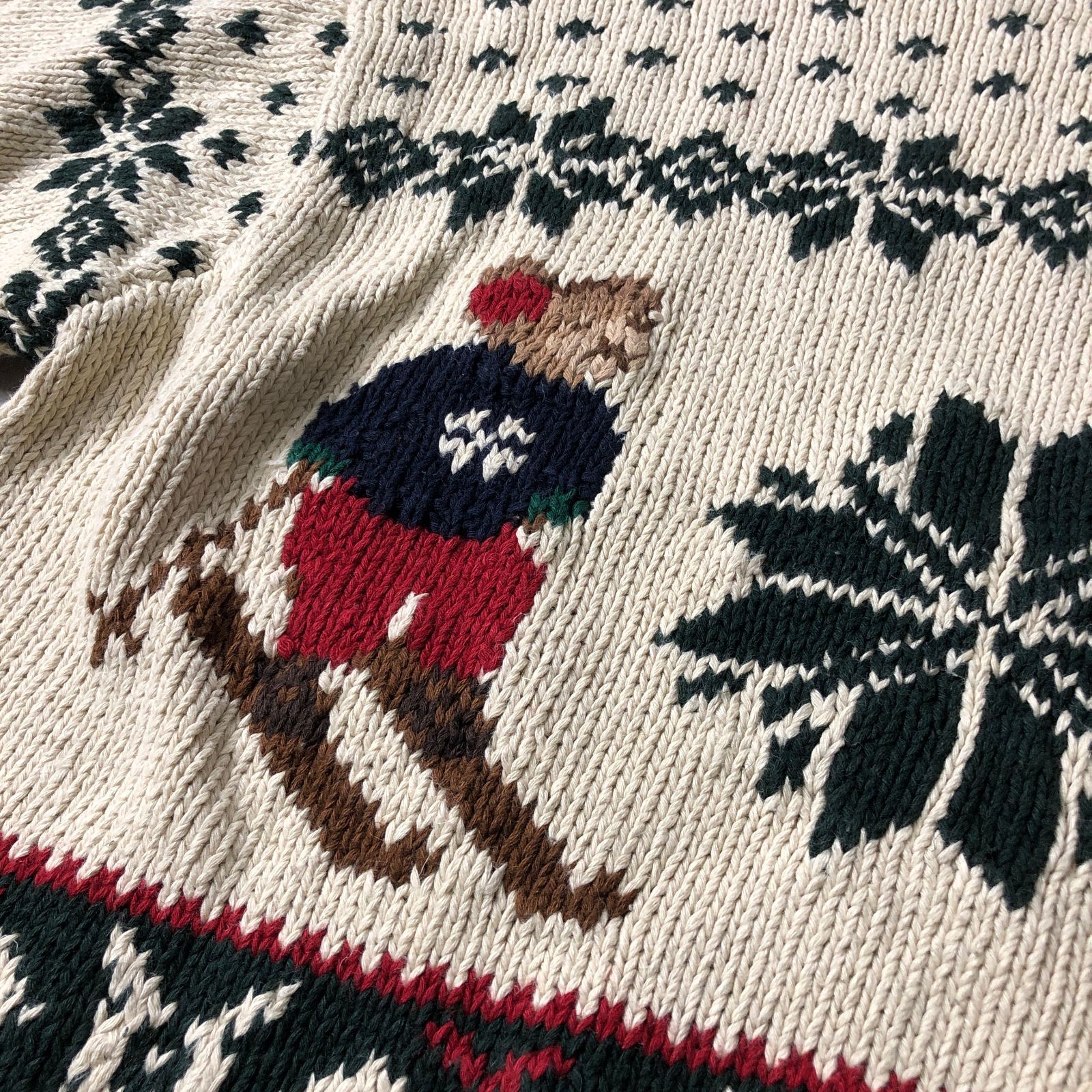90年代 RALPH LAUREN ヴィンテージ POLO BEAR ポロベア リネン