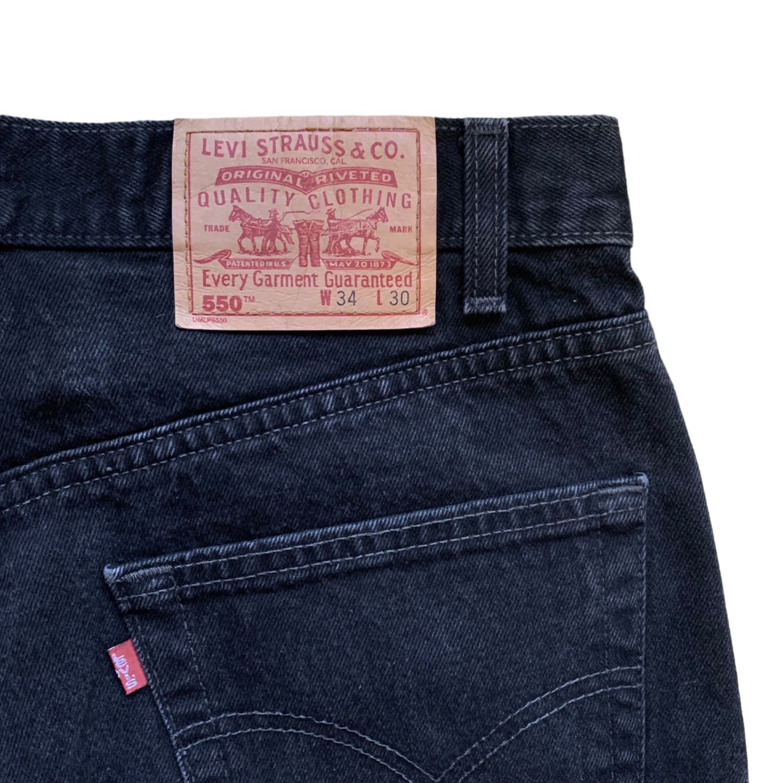 90's Levi's 550 Black Denim Pants 【34×30】 カナダ製 90年代 90's Levi's 550 Black Denim Pants 【34×30】 カナダ製 90年代