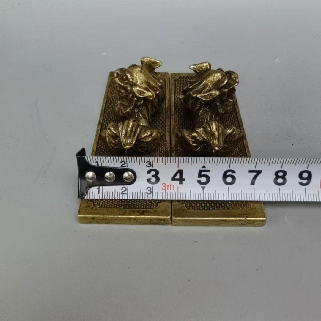 厚徳載物獅子  鎮尺  筆置き  書道具 文房具 工芸品 美術品 置物 厚徳載物獅子 鎮尺 筆置き 書道具 文房具 工芸品 美術品 置物