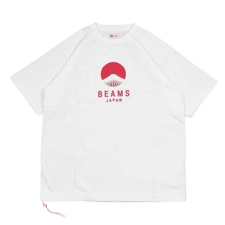 BEAMSJAPAN  プリントTシャツ ホワイト