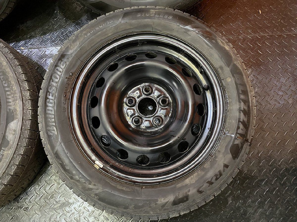 BRIDGESTONE BLIZZAK VRX3 185/60R15】スタッドレス【トヨタ 170