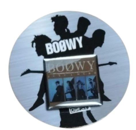 THE ARTIST COLLECTION ピンバッチBOOWY コンプリート 海外アーティストのアルバムジャケットやロゴをデザインした