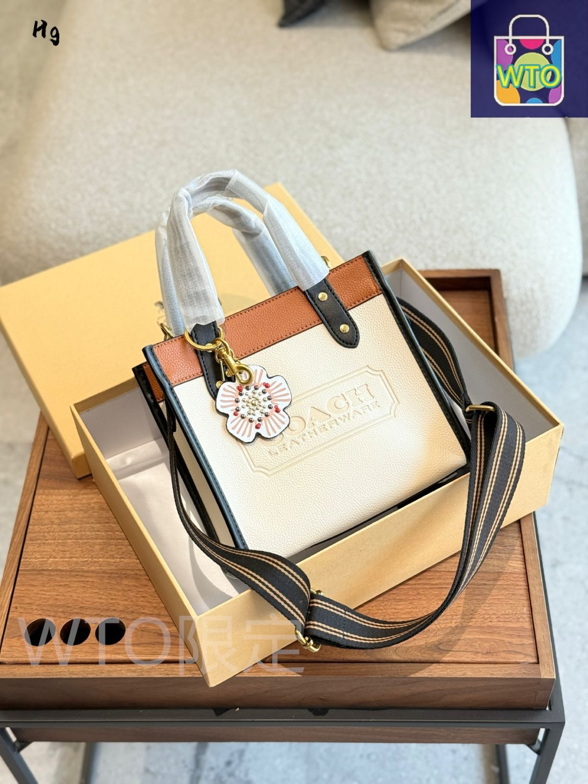 【未使用級】 コーチ フィールド トート 22 ショルダーバッグ ハンドバッグ COACH（コーチ）の「フィールド トート 22（トートバッグ）」 - WEAR