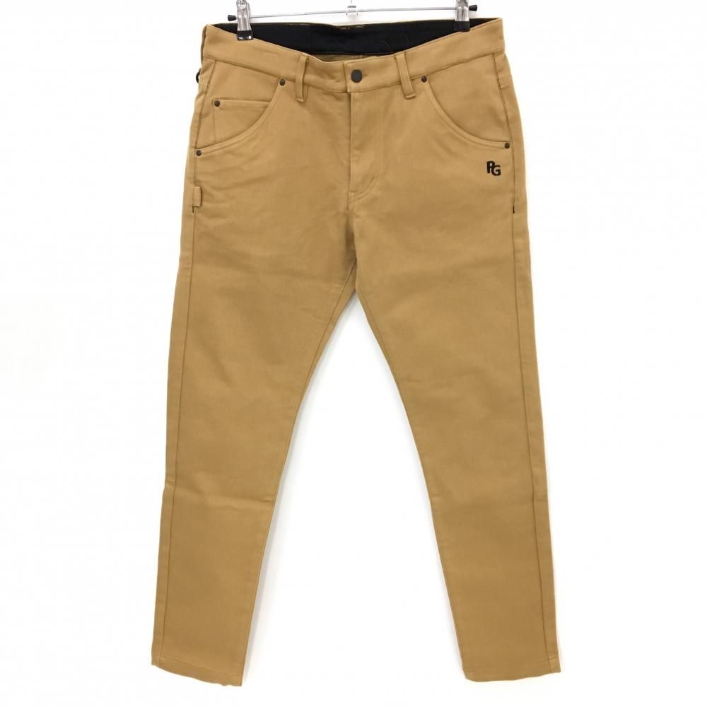 パーリーゲイツ×Disney パンツ ライトブラウン ミッキー コラボ メンズ 5 L ゴルフウェア PEARLY GATES