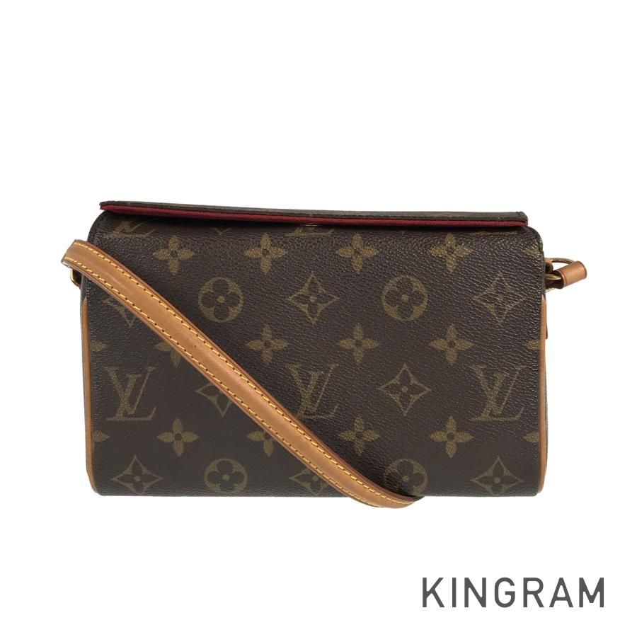 ルイ・ヴィトン LOUIS VUITTON モノグラム レシタル M51900 ブラウン