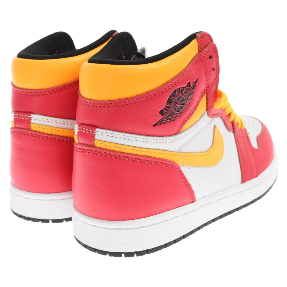 NIKE (ナイキ) AIR JORDAN 1 RETRO HIGH OG LIGHT FUSION RED 555088