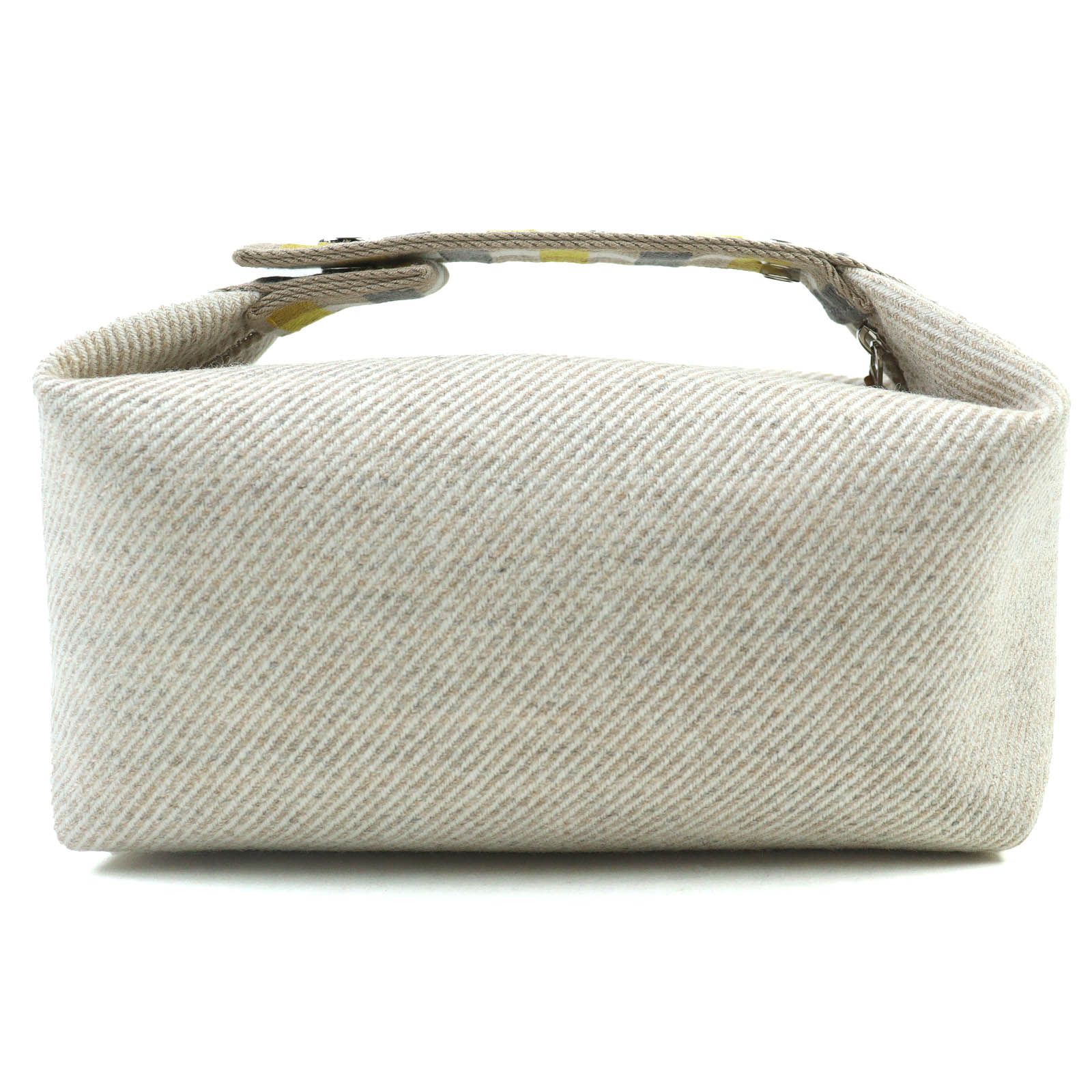 未使用品△HERMES エルメス ブリッド ア ブラック PM オ カレ ウール  