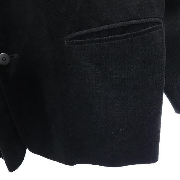 ランバン スタンドカラー ジャケット 50-36 黒 LANVIN メンズ   【221101】