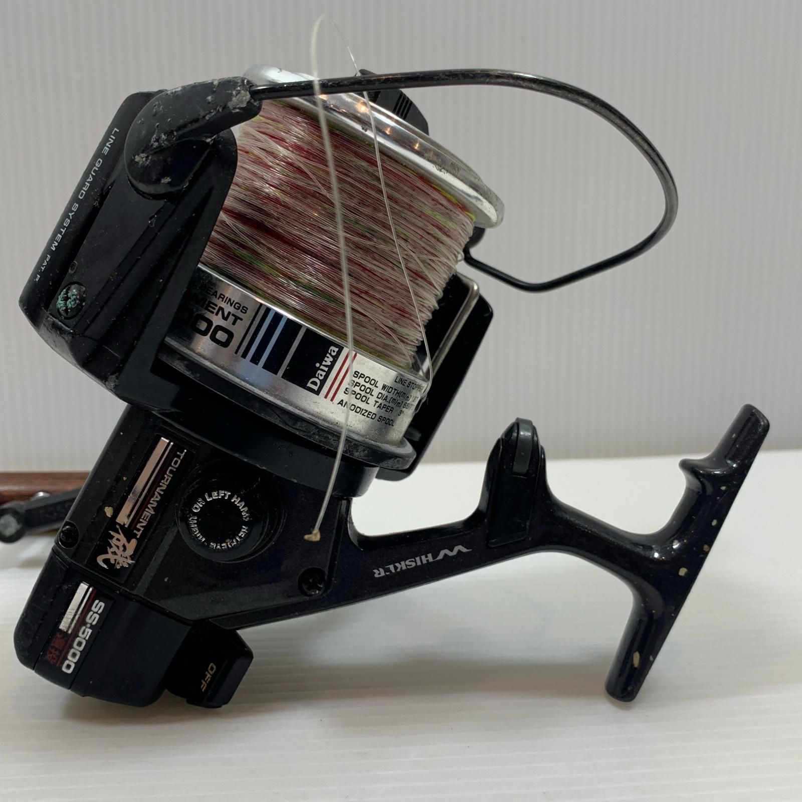 【貴重】Daiwa WHISKER TOURNAMENT SS-5000 リール Daiwa TOURNAMENT SS 5000 ISO ENTO Spinning Reel SURF Fishing