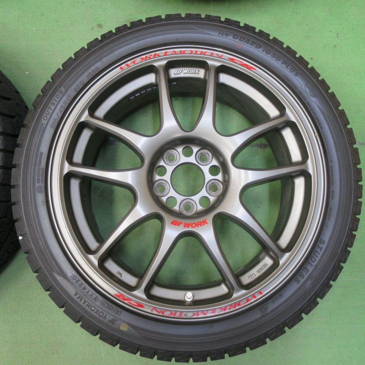 WORK EMOTION CR KAI 17インチ pcd100 215/45R17