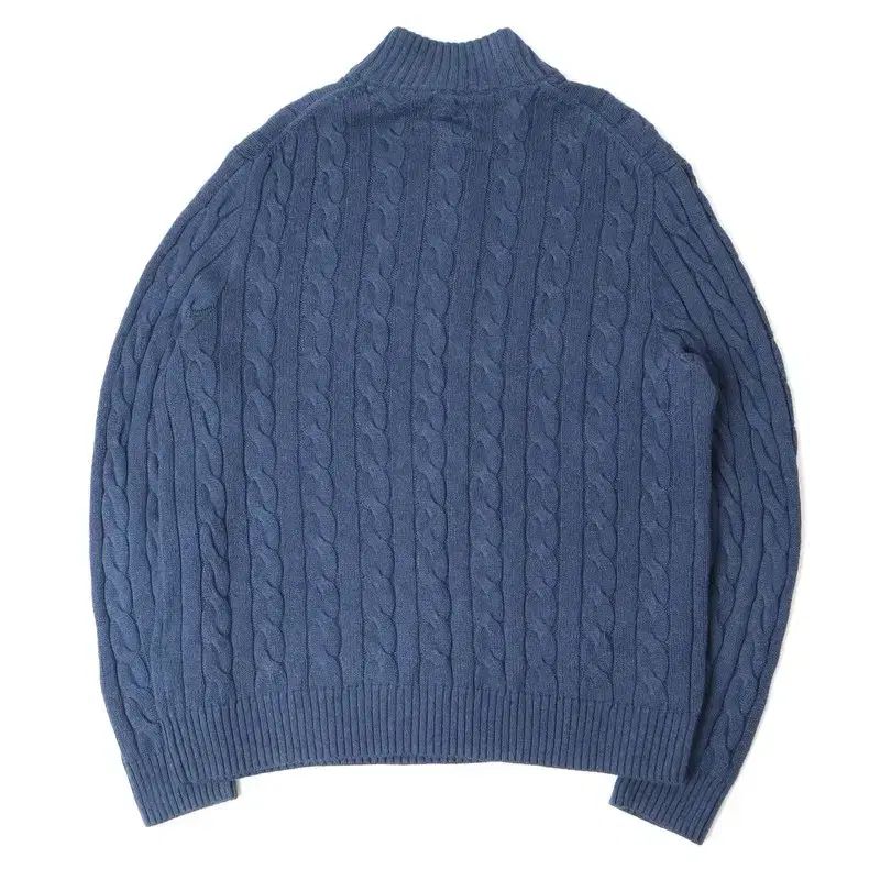 RLX Ralph Lauren ハーフジップセーター 青 POLO RALPH LAUREN（ポロ ラルフ ローレン）の「コットン ハーフ