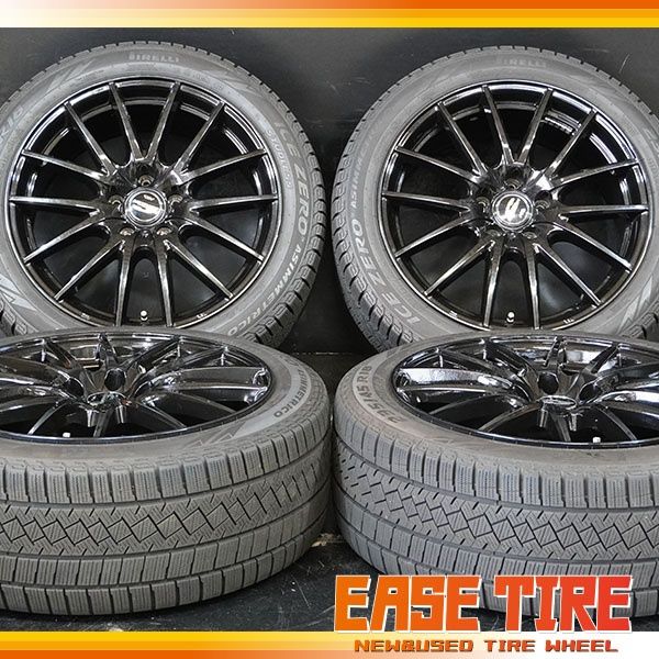 22年製 ピレリ アイスゼロアシンメトリコ シュナイダー 235 45R18 8J 42 114.3 5H 4本 スタッドレス クラウン マークX カムリ GS等