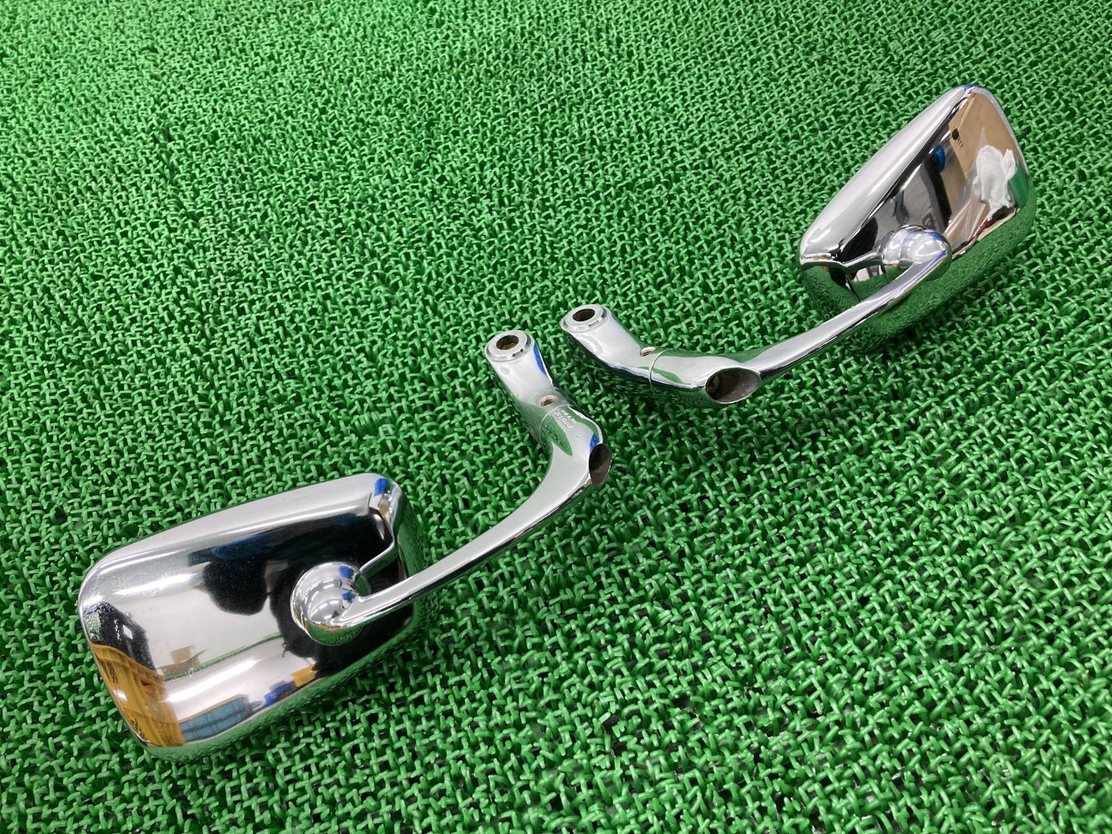 ナポレオン製SR400 ミラー 左右 社外 バイク 部品 1JR RH01J RH03J NAPOLEON NA-010 バレンTT