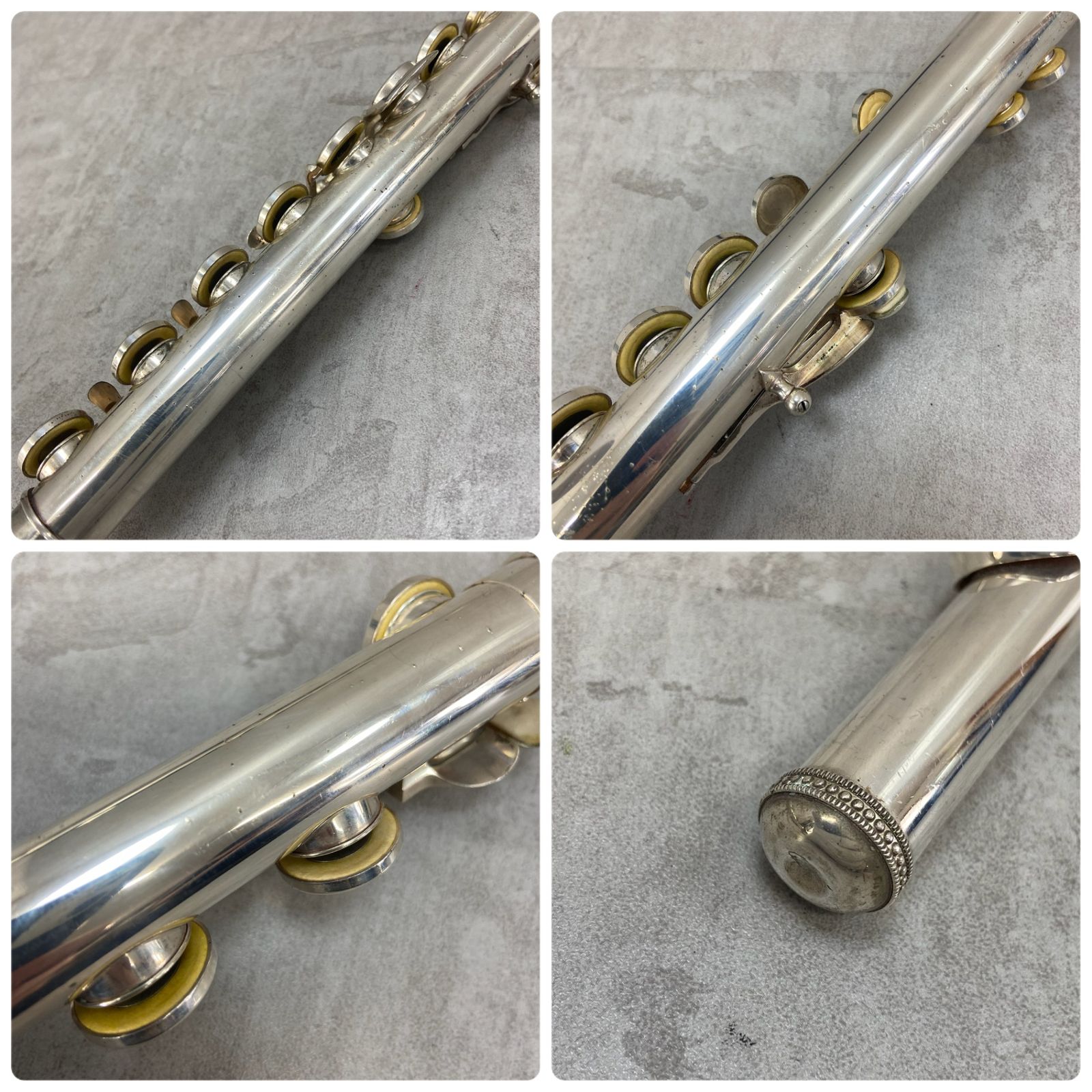 SANKYO フルート ETUDE Eメカニズム搭載 頭部管銀製 シルバー