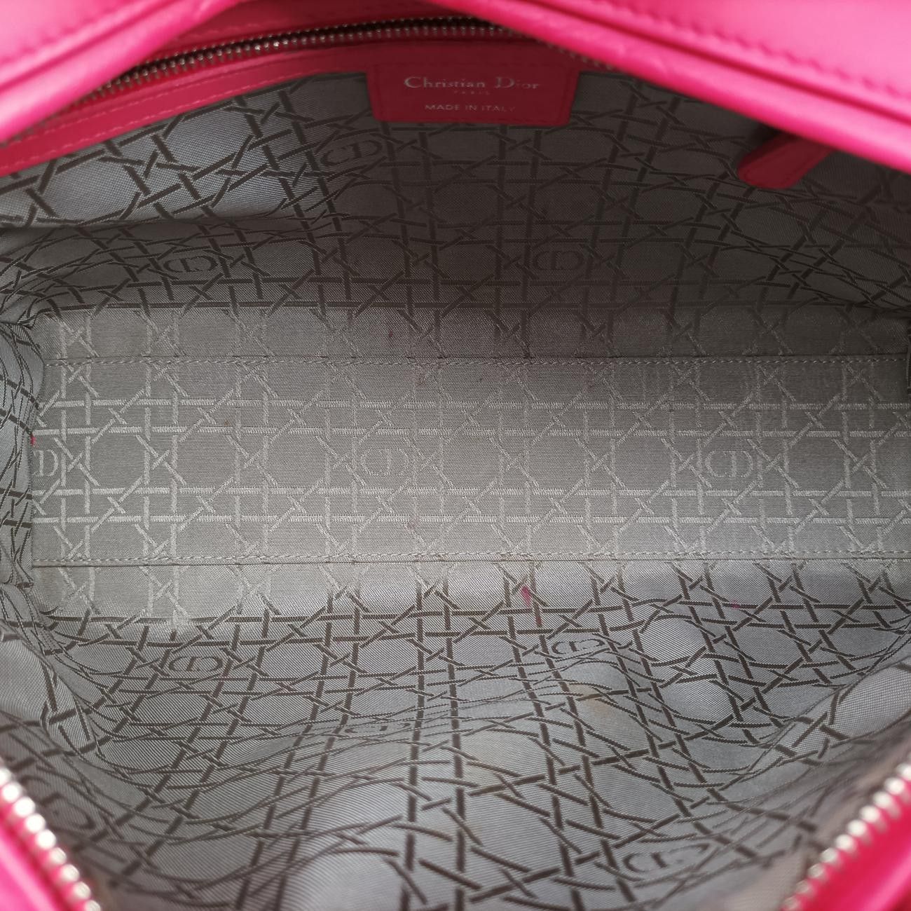 クリスチャンディオールChristian Diorレディディオールピンクラムスキン16-BO-0154