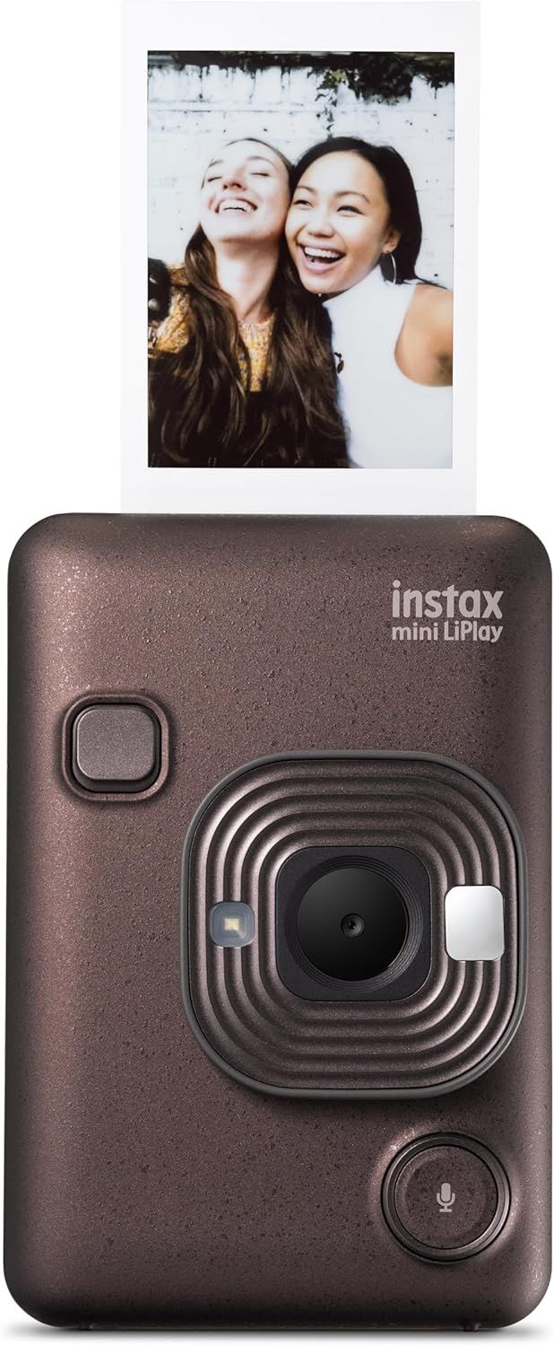 FUJIFILM チェキ インスタントカメラ/スマホプリンター instax mini LiPlay エレガントブラック INS MINI | 富士フイルム(FUJIFILM) チェキ インスタントカメラ⁄スマホ