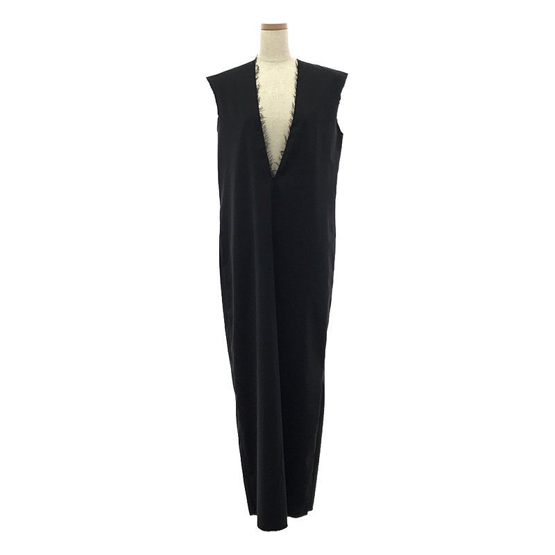 GABRIELA COLL GARMENTS / ガブリエラコールガーメンツ | × SUPER A MARKET × Loro Piana / ロロピアーナ 別注 カットオフ スリット ワンピース | S | レディース