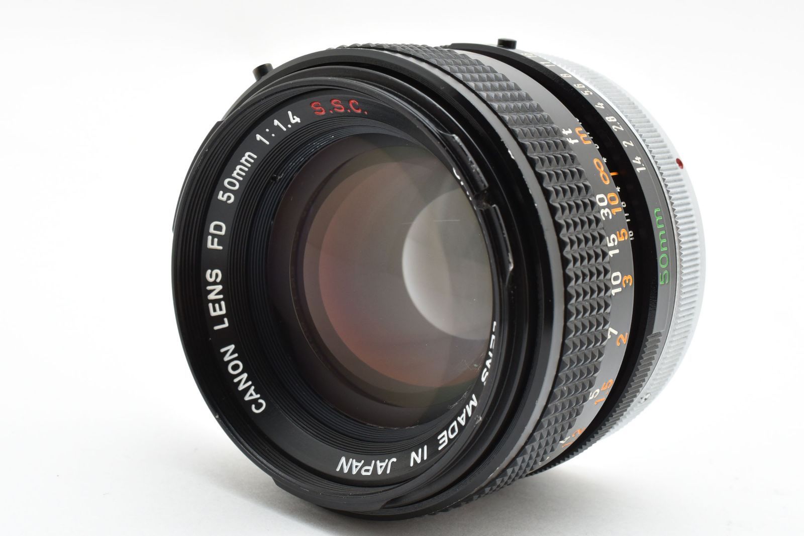 5319 Canon FD 50 mm F 1 4 S C SSC MF Standard Lens キャノン MF単焦点レンズ