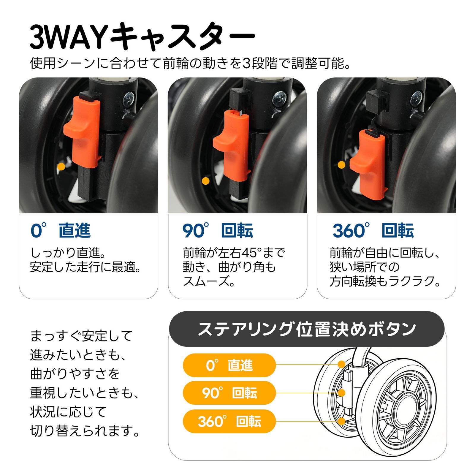 キャスター 室外用