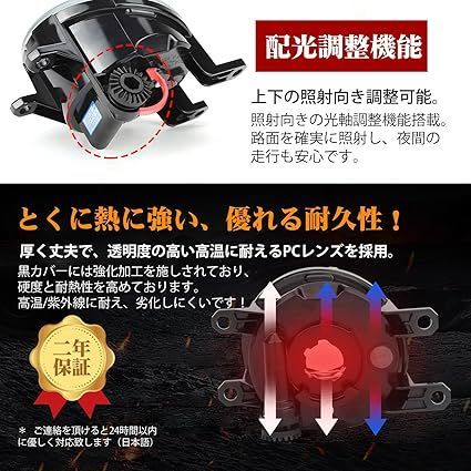 在庫処分】SINMAIT フォグランプ ユニット トヨタ車専用 後期型