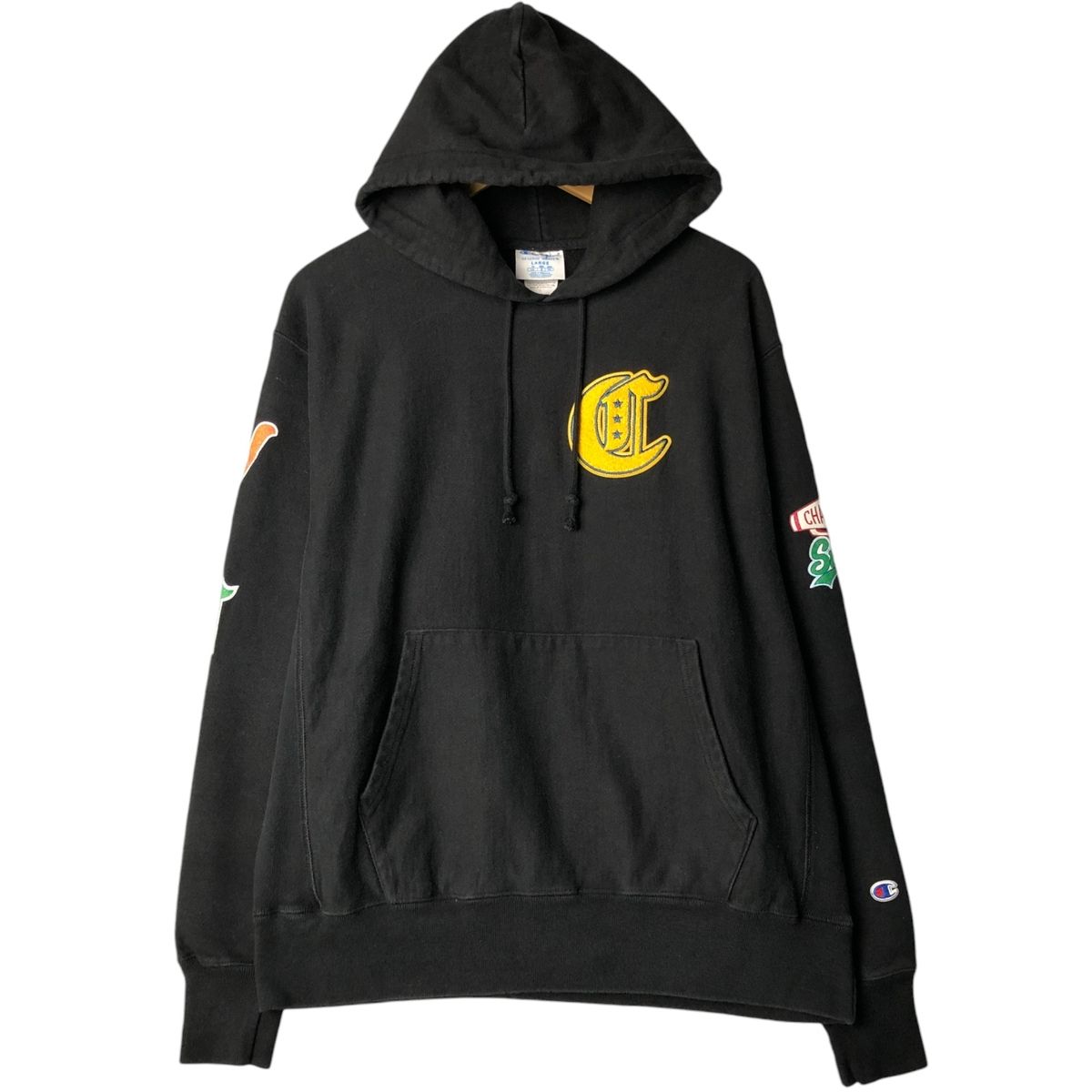 古着 チャンピオン Champion REVERSE WEAVE リバースウィーブ スウェットプルオーバーパーカー メンズL相当/eaa576651