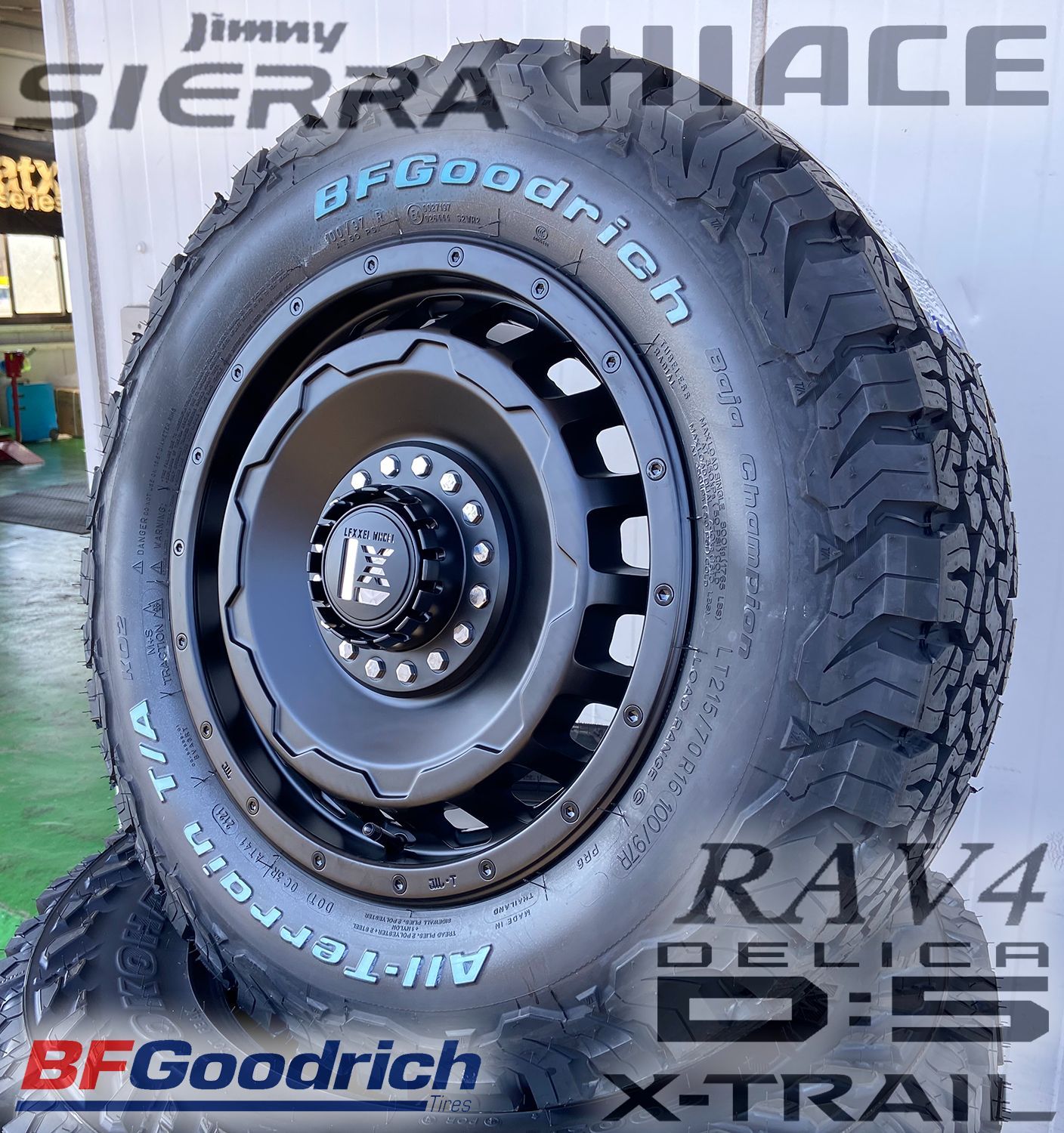 ジムニーシエラ JB74 16インチ タイヤホイールセット 5本セット 