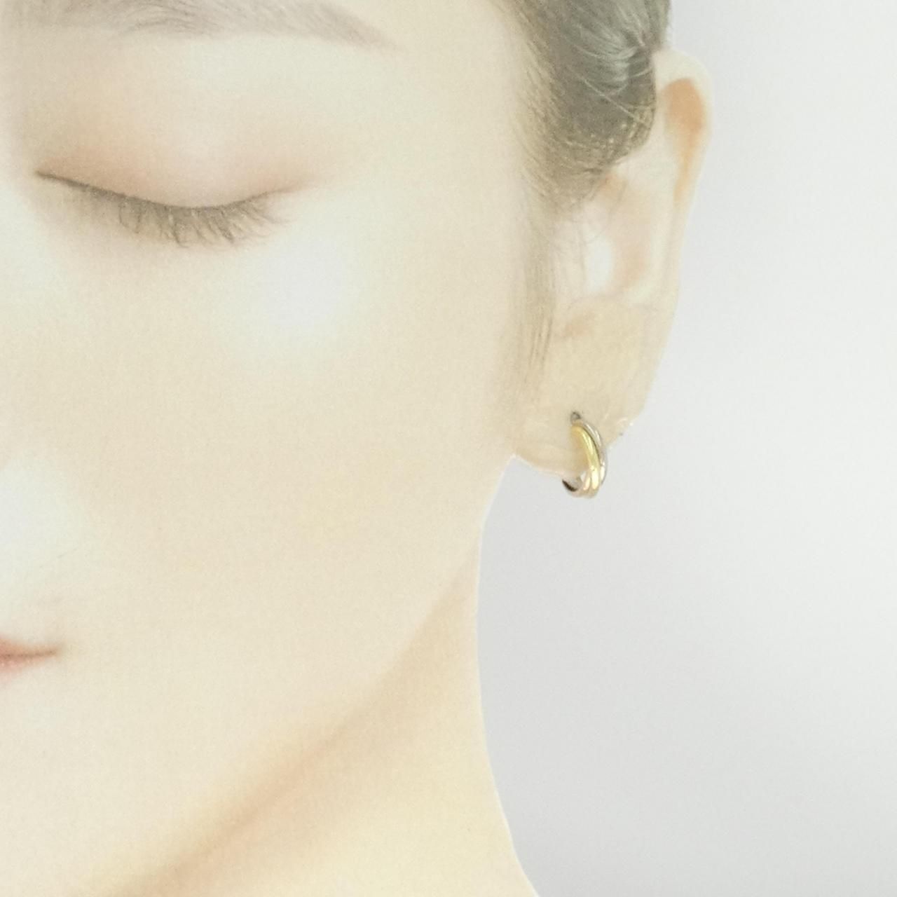 美品カルティエ トリニティ ピアス トリニティ ピアス[] Trinity Earrings | カルティエ 中古