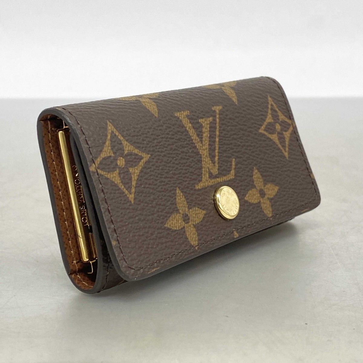 5id4654-h ルイヴィトン キーケース モノグラム ミュルティクレ4 M62631 ブラウン メンズ レディース ユニセックス