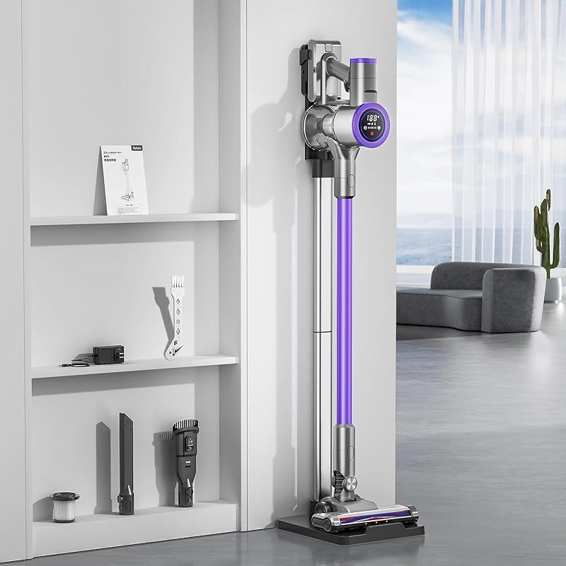 掃除機 コードレス 【2024新開発&45000pa超強力吸引】 スティック