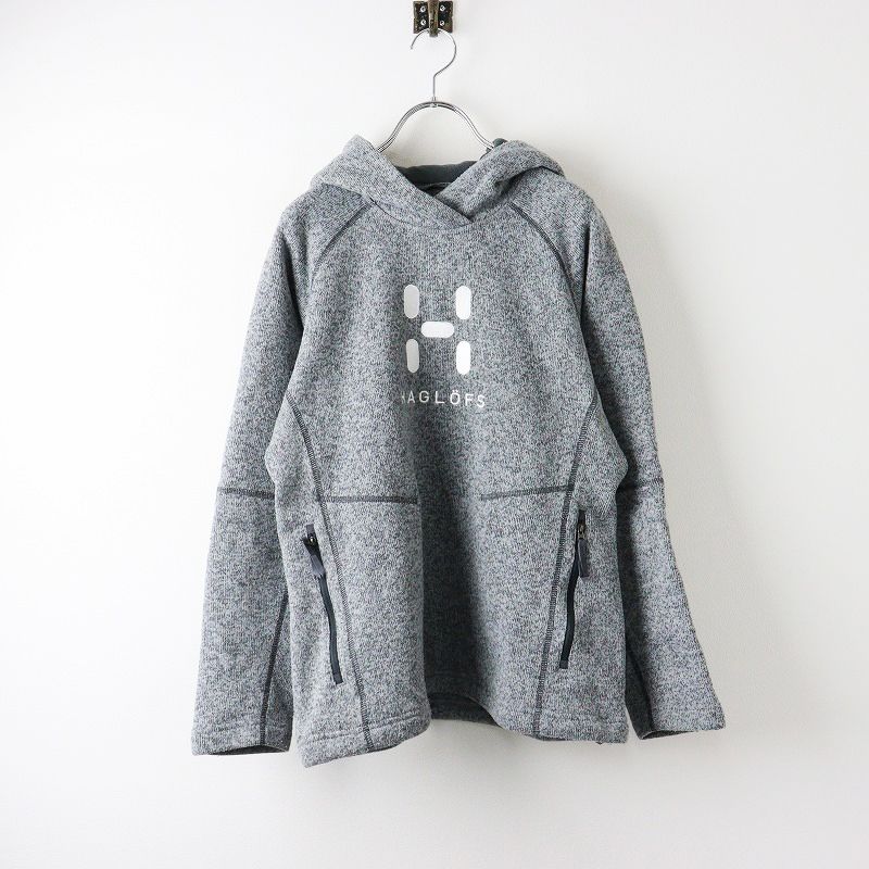 ホグロフス HAGLOFS Swook Logo hoodie ロゴ刺繡 フーディ プルオーバー ウィメンズ M/グレー トップス  パーカー【2400014167825】 - メルカリ